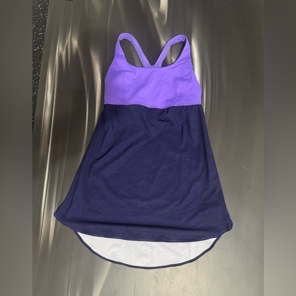 lululemon athletica Tops - Lululemon Venus Tank Top Size 4 Power Purple / Mirage Deep